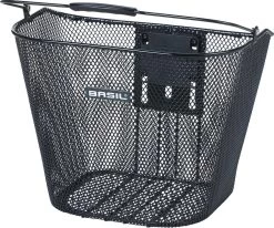 Basil Bremen KF Fietsmand - Voor - Inclusief Bevestigingssysteem - Zwart -Extreem Snel Rijden 1200x1003 2