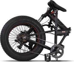 PACTO ONE FOLDING BIKE BLACK 6v VOUWFIETS PLOOIFIETS -Extreem Snel Rijden 1200x1006