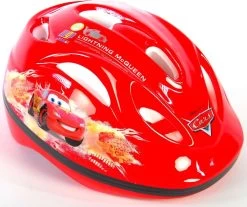 Mickey Mouse Disney Cars Fietshelm - Rood - 51-55 Cm