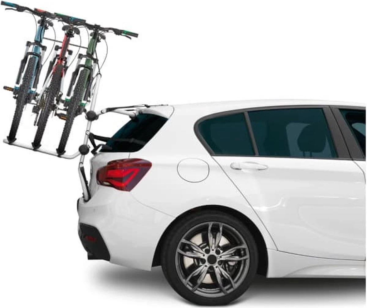 Fietsdrager Pyro, Fietsenrek Achterklep - 3 Fietsen (draagkracht 45kg TUV) - Zonder Trekhaak - Elektrische Fiets 5 Fietsdrager Pyro, Fietsenrek Achterklep - 3 Fietsen (draagkracht 45kg TUV) - Zonder Trekhaak - Elektrische Fiets - Afbeelding 3