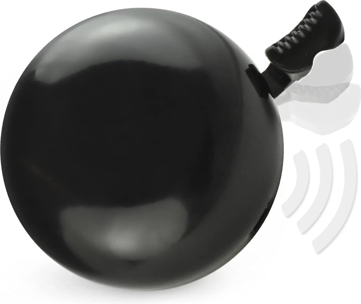 Fietsbel Zwart 5.5 Cm Stalen Fietsbel - Universele Fietsbel Zwart Hoorbare Klank. 6 Fietsbel Zwart 5.5 Cm Stalen Fietsbel - Universele Fietsbel Zwart Hoorbare Klank. - Afbeelding 4