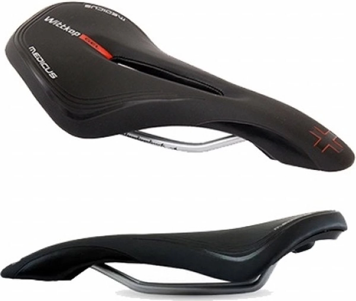 Zadel Wittkop Twin Medicus 7.0 - MTB / Race - Gel 6 Zadel Wittkop Twin Medicus 7.0 - MTB / Race - Gel - Afbeelding 4