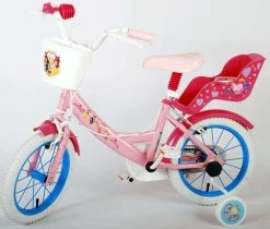 Volare Disney Princess Kinderfiets - Meisjes - 14 Inch - Roze - Twee Handremmen -Extreem Snel Rijden 1200x1019 2