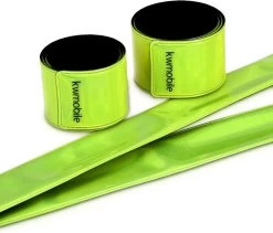 Kwmobile Reflecterende Banden - Set Van 6 Lichtgevende Armbanden - Reflectorband Voor Hardlopen, Fietsen, Wandelen, Paardrijden - Universeel -Extreem Snel Rijden 1200x1025 16