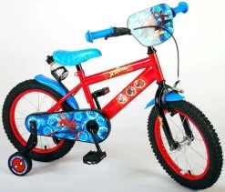 Marvel Spider-Man Kinderfiets - Jongens - 16 Inch - Blauw/Rood -Extreem Snel Rijden 1200x1026 2