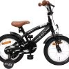 Amigo BMX Fun Jongensfiets - Kinderfiets 14 Inch - Matzwart