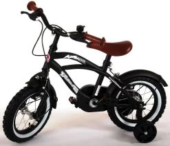 Volare Black Cruiser Kinderfiets - Jongens - 12 Inch - Zwart - 2 Handremmen -Extreem Snel Rijden 1200x1031