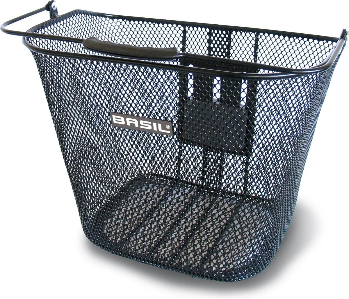 Basil Bremen BE - Fietsmand - Inclusief Systeem - Voorop - Zwart 3 Basil Bremen BE - Fietsmand - Inclusief Systeem - Voorop - Zwart