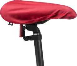 Merkloos Zadelhoes - Fietszadelhoes - Fiets Accessoires - Regen - RPET - Polyester - Rood -Extreem Snel Rijden 1200x1032 3