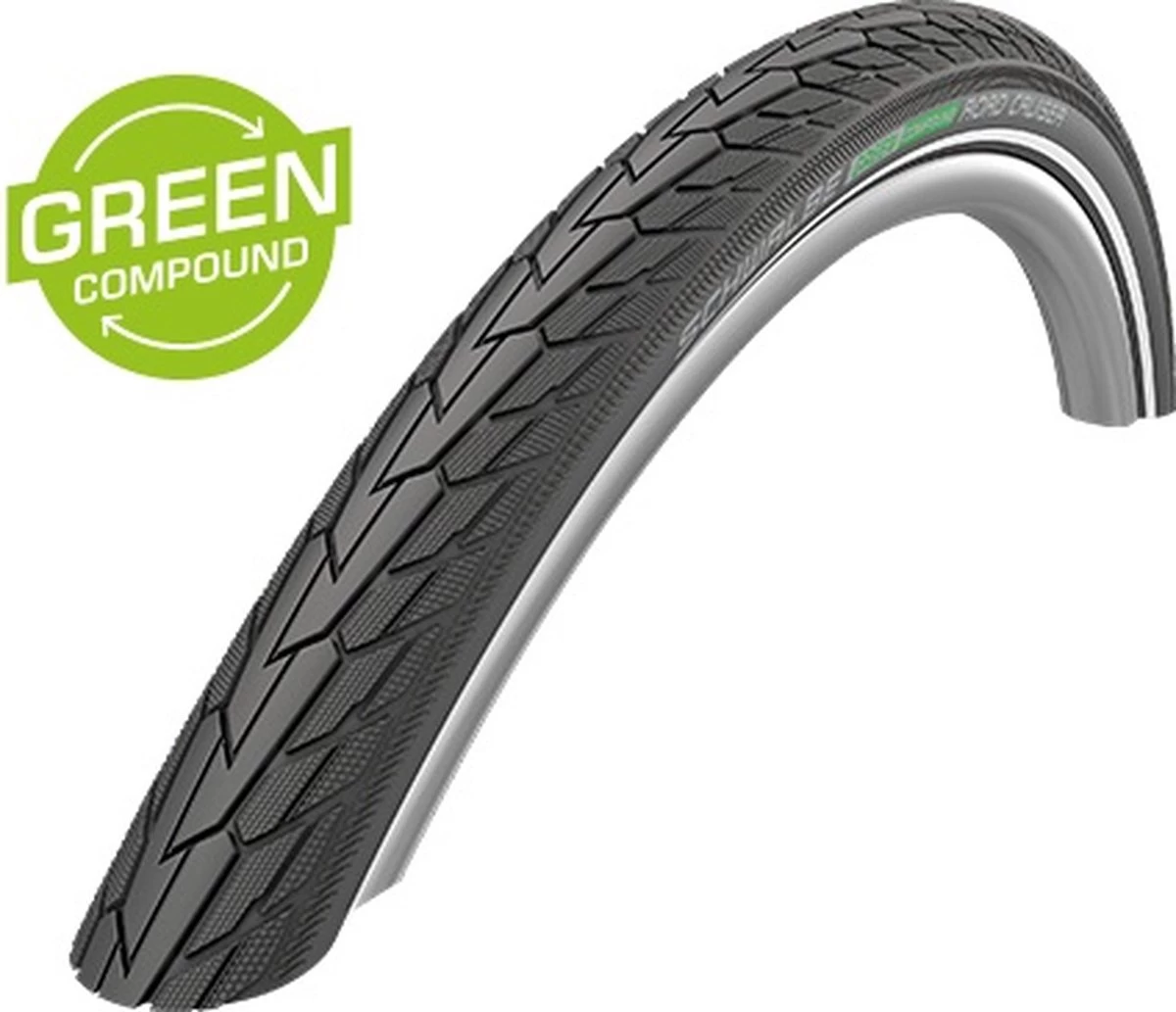 Schwalbe Buitenband - Road Cruiser K-Guard - 28 Inch X 1.40 - Zwart Reflecterend 6 Schwalbe Buitenband - Road Cruiser K-Guard - 28 Inch X 1.40 - Zwart Reflecterend - Afbeelding 4