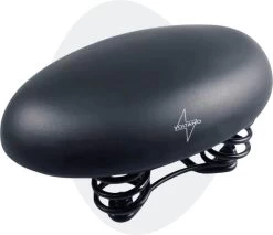 Voltano Rokzadel / Fietszadel – Rok – Zwart - Foam Vulling - Ademend En Comfortabel Materiaal