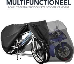 Achaté Fietshoes Universeel Voor Alle Fietsen En Scooters - Waterdicht 420D Oxford - Fiets Hoes Voor 1 Fiets - Incl. Opbergzak 14 Achaté Fietshoes Universeel Voor Alle Fietsen En Scooters - Waterdicht 420D Oxford - Fiets Hoes Voor 1 Fiets - Incl. Opbergzak -Extreem Snel Rijden 1200x1037 11