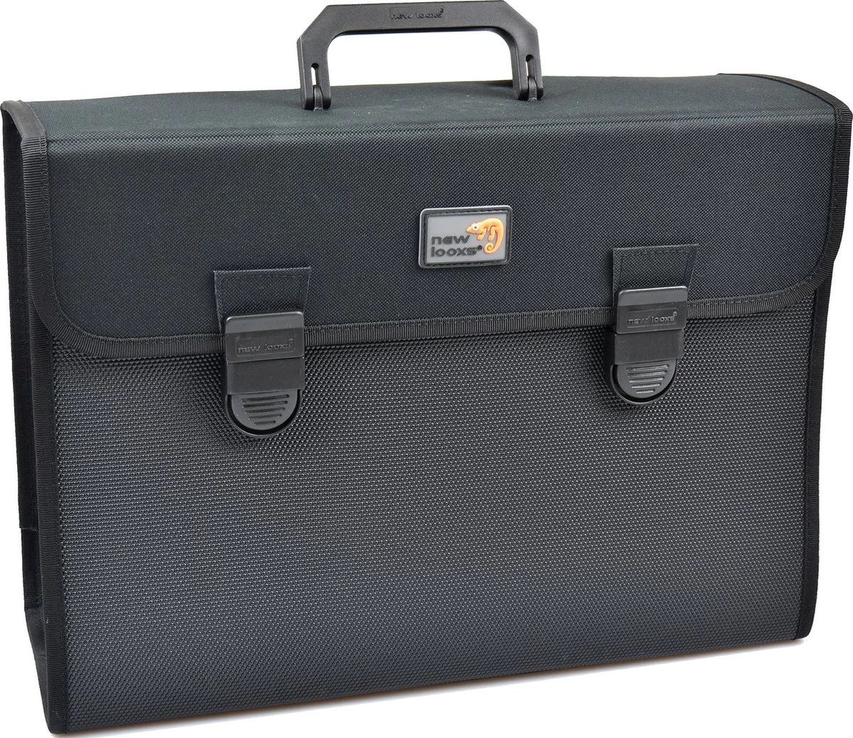 New Looxs Basic Enkele Fietstas - 20 Liter - Zwart 7 New Looxs Basic Enkele Fietstas - 20 Liter - Zwart - Afbeelding 5