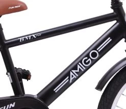 AMIGO BMX Fun- Kinderfiets 20 Inch - Jongens - Zwart 15 AMIGO BMX Fun- Kinderfiets 20 Inch - Jongens - Zwart -Extreem Snel Rijden 1200x1042 2