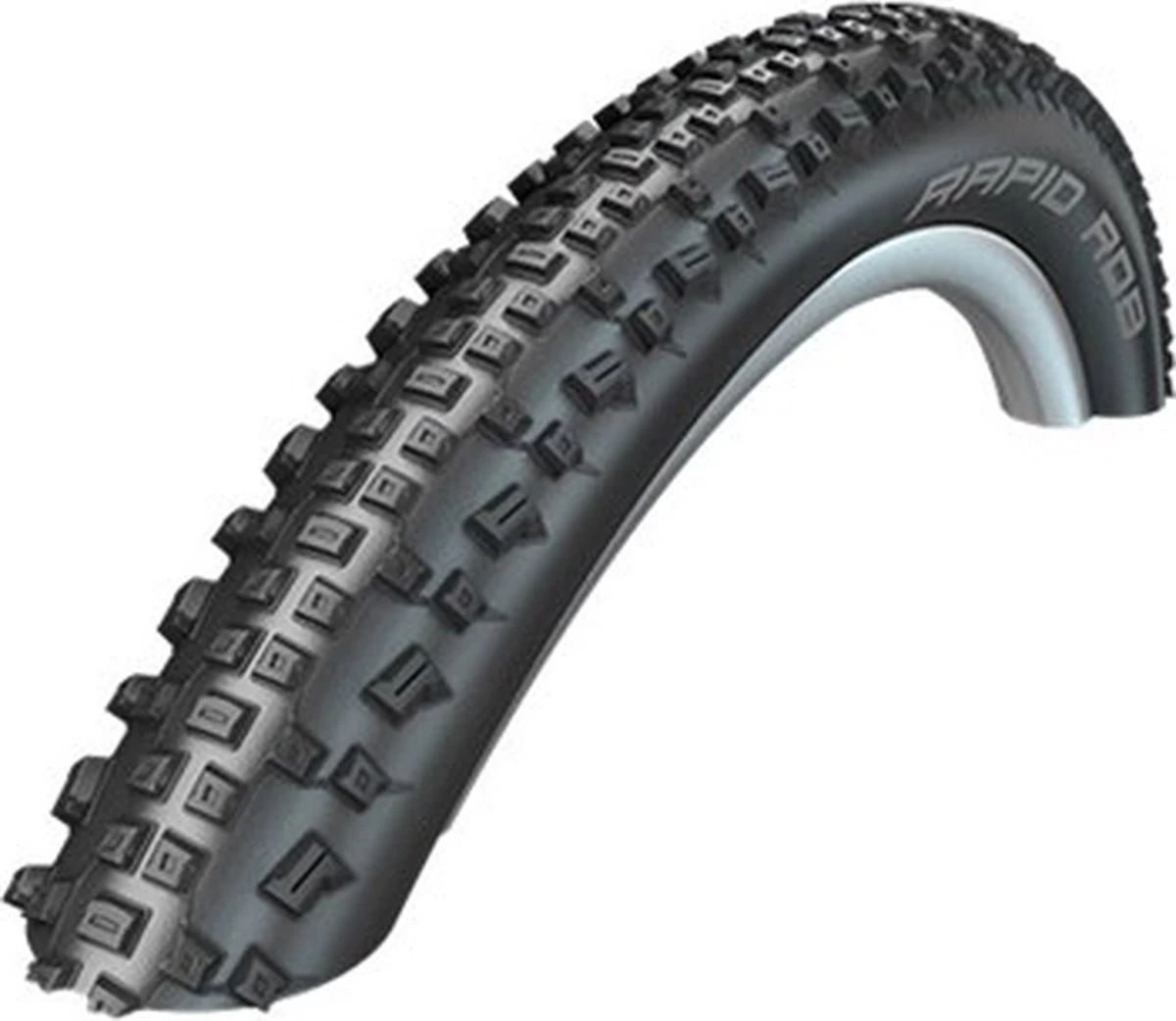 Schwalbe Buitenband - Rapid Rob K-Guard - 29 Inch X 2.25 - Zwart 8 Schwalbe Buitenband - Rapid Rob K-Guard - 29 Inch X 2.25 - Zwart - Afbeelding 6