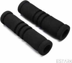 ESTARK® - Fietshandvatten - Zacht - Handvatten - Universeel - Fiets - Grips - Extra Grip – Fietshandvaten - Handvaten - Handig Te Monteren - Anti-slip – Fietsen – Stuur – Bikegrips - Zacht - Soft – Zwart (SZ) -Extreem Snel Rijden 1200x1043 1