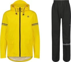 AGU Original Regenpak Essential - Geel/Zwart - XL - Dames & Heren - Waterdicht & Ademend 35 AGU Original Regenpak Essential - Geel/Zwart - XL - Dames & Heren - Waterdicht & Ademend -Extreem Snel Rijden 1200x1045 3
