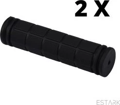 Merkloos ESTARK® - Fietshandvatten - Handvatten - Universeel - Fiets – Mountainbike – Professioneel - Grips - Extra Grip – Fietshandvaten -Handvaten - Handig Te Monteren - Anti-slip – Fietsen – Stuur – Bikegrips – Stevig - Rubber Zwart - (R-zwa) -Extreem Snel Rijden 1200x1050 7