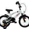 2Cycle BMX-Fun Kinderfiets - 14 Inch - Wit - Jongensfiets -Extreem Snel Rijden 1200x1056 1