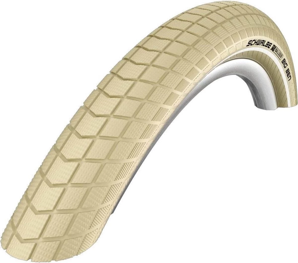 Schwalbe Buitenband - Big Ben K-Guard - 28 Inch X 2.00 - Creme Reflecterend 3 Schwalbe Buitenband - Big Ben K-Guard - 28 Inch X 2.00 - Creme Reflecterend