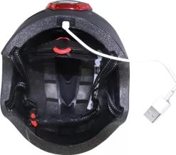 Fietshelm-Met Voor- En Achterlicht-Skatehelm -Maat-M-54 Tot 57cm-Helm Wit - LED Verlichting -Extreem Snel Rijden 1200x1060 5