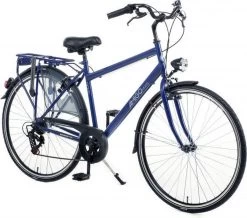 Amigo Moves - Stadsfiets 28 Inch - Herenfiets Met 6 Versnellingen - Matblauw -Extreem Snel Rijden 1200x1061
