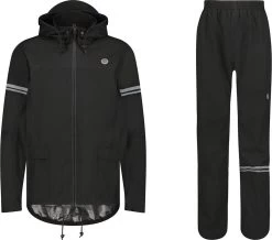 AGU Original Regenpak Essential - Zwart - XL - Dames & Heren - Waterdicht & Ademend -Extreem Snel Rijden 1200x1061 4