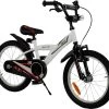 2Cycle Biker Kinderfiets - 18 Inch - Wit - Jongensfiets -Extreem Snel Rijden 1200x1066 2