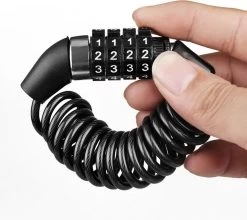 Helmslot Met Cijfercombinatie - Fietshelm Slot - Scooterhelm Slot - Motorhelm Slot - Zwart -Extreem Snel Rijden 1200x1067 6