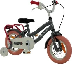 2Cycle Pretty - Kinderfiets - 12 Inch - Grijs-Roze - Meisjesfiets -Extreem Snel Rijden 1200x1068 1
