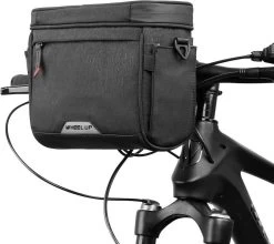 WHEEL UP D21 - Waterdichte Tas Voor Aan De Fiets - Fiets Tas Stuurtas Met Smartphone Houder – Waterdicht – Fietstas Stuur – Smartphone Houder Fiets – T/M 6.5 Inch - Zwart -Extreem Snel Rijden 1200x1070 6