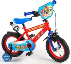 Volare Paw Patrol Kinderfiets - Jongens - 12 Inch - Rood/Blauw -Extreem Snel Rijden 1200x1079 1