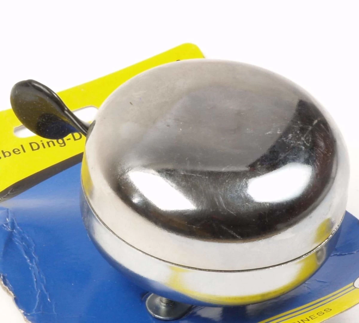 Benson Fietsbel - Ding-Dong - Groot - Ø 80 Mm. - Chroom 4 Benson Fietsbel - Ding-Dong - Groot - Ø 80 Mm. - Chroom - Afbeelding 2