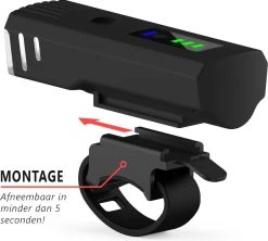 Trustic EVO | Koplamp | Oplaadbaar | Fietslamp | Verschillende Standen | Licht Sensor | Waterbestendig | Fietsverlichting | Voorlicht -Extreem Snel Rijden 1200x1079 5