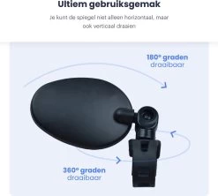 Merkloos Fietsspiegel - Set Van 2 - EBike Fiets Spiegel - Verstelbaar - Achteruitkijkspiegel Fiets - Links En Rechts - Extra Voordelig 14 Merkloos Fietsspiegel - Set Van 2 - EBike Fiets Spiegel - Verstelbaar - Achteruitkijkspiegel Fiets - Links En Rechts - Extra Voordelig -Extreem Snel Rijden 1200x1080 4