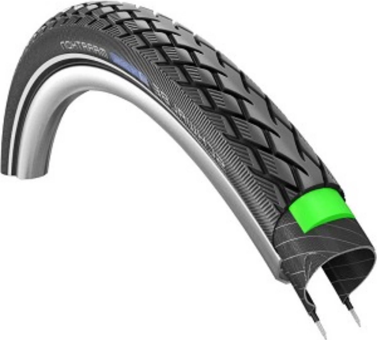 Schwalbe Marathon - Buitenband - Green Guard - 28 X 1.5 Inch - ETRTO 40-622 4 Schwalbe Marathon - Buitenband - Green Guard - 28 X 1.5 Inch - ETRTO 40-622 - Afbeelding 2
