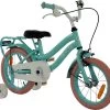 2Cycle Pretty Kinderfiets - 14 Inch - Groen - Meisjesfiets