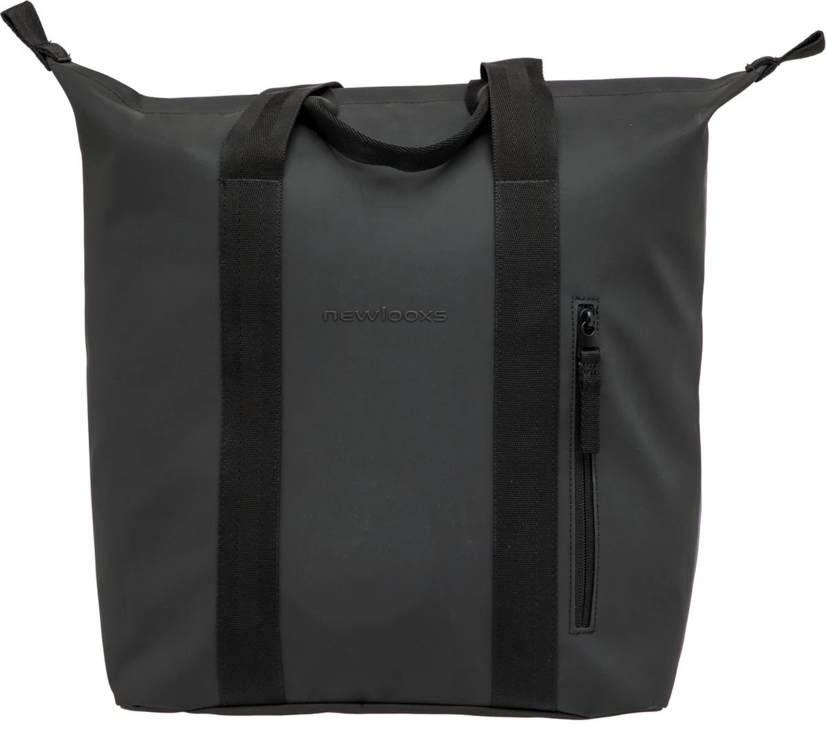 New Looxs Odense Kota Enkele Fietstas - Afneembaar Shopper - 24 Liter - Zwart 4 New Looxs Odense Kota Enkele Fietstas - Afneembaar Shopper - 24 Liter - Zwart - Afbeelding 2