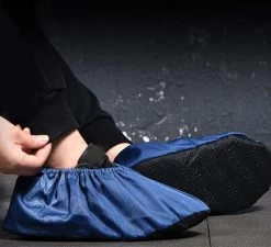 Herbruikbare Overschoenen | Schoenovertrek | Maat 37-42 | Blauw Met Streepje | Antislip | Wasbaar -Extreem Snel Rijden 1200x1092 8