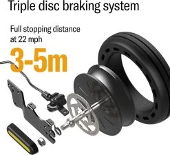 Suotu Elektrische Step - Series (Rytigo 6) - 8.5" Wielen - 25km/u Speed - 25 Bereik - Instelbaar Snelheid Via APP - Zwart -Extreem Snel Rijden 1200x1094 1