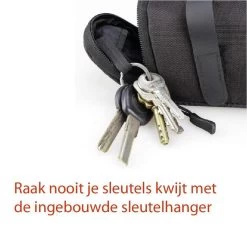 Zadeltas Voor Fiets - Waterdicht - Fietstas - Fiets Zadeltas - Opberging Zadel - Voor Wielrennen , Mountainbike , Racefiets , Omafiets , Opafiets En Andere Fietsen - Regenbestendig - Waterbestendig - Zwart - Fietszadeltas - MTB Cycling -Extreem Snel Rijden 1200x1096 8