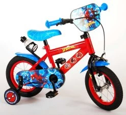 Volare Spider-Man Kinderfiets - Jongens - 12 Inch - Blauw/Rood -Extreem Snel Rijden 1200x1098 1