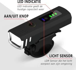 Trustic EVO | Koplamp | Oplaadbaar | Fietslamp | Verschillende Standen | Licht Sensor | Waterbestendig | Fietsverlichting | Voorlicht -Extreem Snel Rijden 1200x1100 12