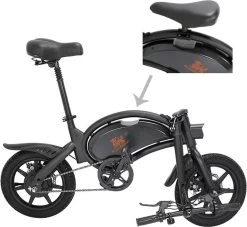 Matrix E Bike - Kugoo B2 Pro - Elektrische Opvouwbare Fiets/step 14 Inch 400W - Met Trappers - Snelheid Max. 45 Km/u -Extreem Snel Rijden 1200x1104
