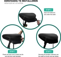 Smilegoods® Gel Zadelhoes Fiets 3D - Zadeldek - Zadelhoes Waterdicht - Zadeldek Fiets - Universeel Brede Zadels - Veiligheidsreflector Voor In Het Donker -Extreem Snel Rijden 1200x1108 3