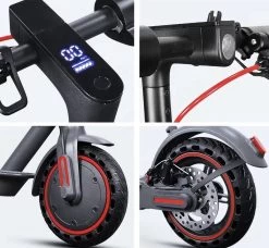 Comfort Inz - Long Range E Scooter - Elektrische Opvouwbare Step - 10.5Ah 350W - IOS Android Max. 31km/h -Extreem Snel Rijden 1200x1110 1