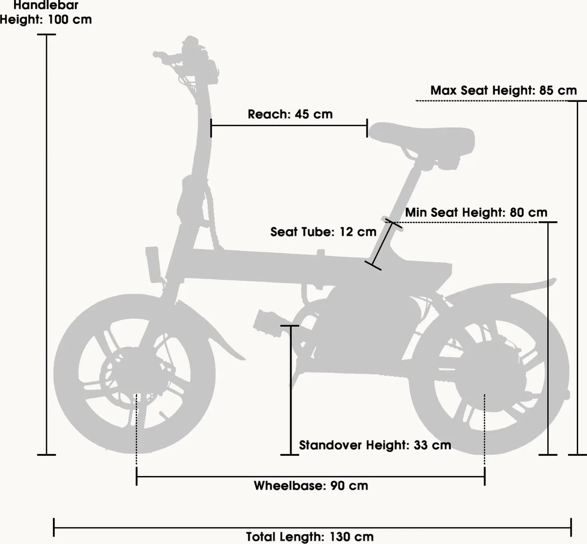 Merkloos Windgoo B20 PRO - E Bike - Elektrische Fiets - 16 Inch - 250W - 7.8Ah Batterij - Max. 25km/u - Zwart - Incl. GSM Houder 9 Merkloos Windgoo B20 PRO - E Bike - Elektrische Fiets - 16 Inch - 250W - 7.8Ah Batterij - Max. 25km/u - Zwart - Incl. GSM Houder - Afbeelding 7