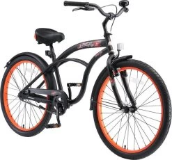 Bikestar 24 Inch Cruiser Kinderfiets, Zwart -Extreem Snel Rijden 1200x1116 2