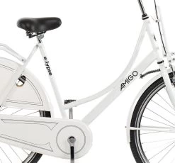 Amigo Eclypse Transportfiets 28 Inch - Omafiets Met Voordrager - Wit 11 Amigo Eclypse Transportfiets 28 Inch - Omafiets Met Voordrager - Wit -Extreem Snel Rijden 1200x1117 1