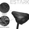 ESTARK® Zwarte Zadelhoes Waterdicht - Zadelhoezen Voor De Fiets - Zadel Cover - Zadel Zak - Hoes - Elastisch - Zwart -Extreem Snel Rijden 1200x1117 5